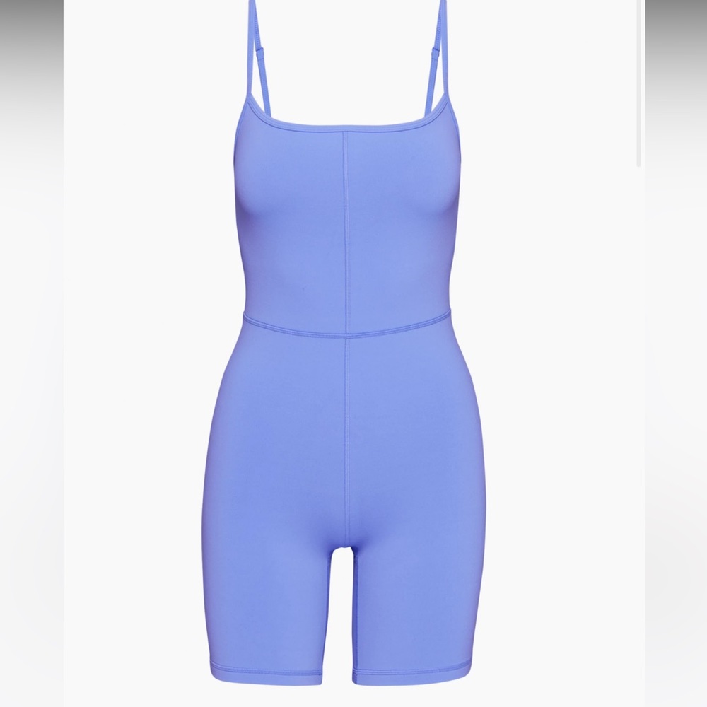 Aritzia Lilac Stretch Romper Jumpsuit